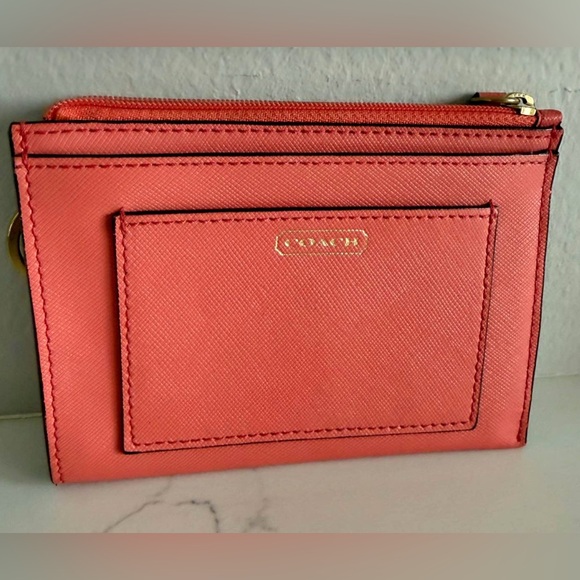 Coach Handbags - Coach coral Card Holder or wallet